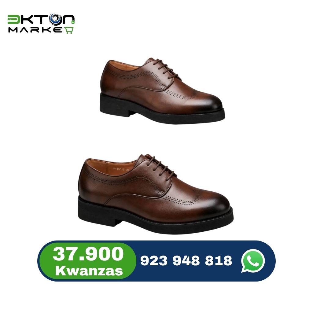 Sapato Social Masculino Castanho Executivo
