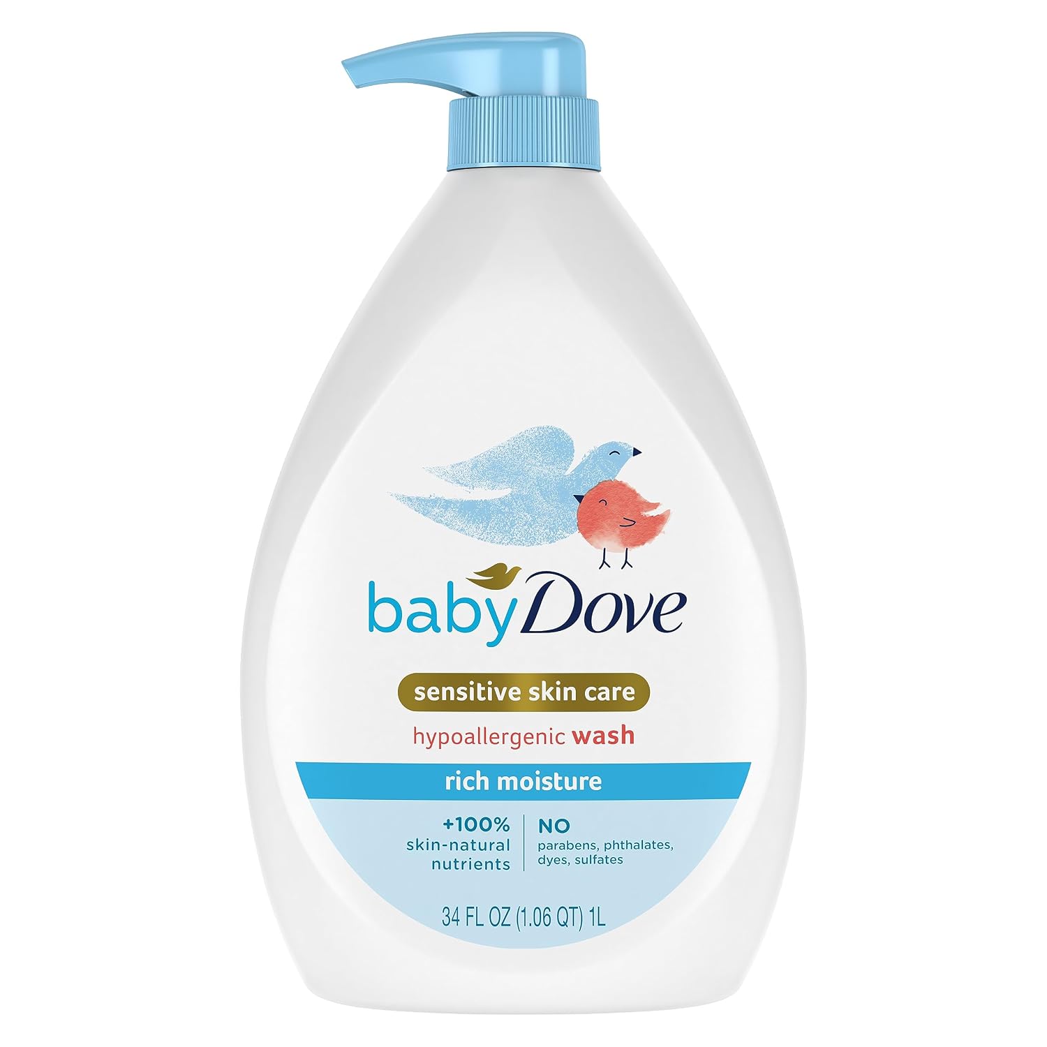 Baby Dove Rich Moisture Gel de Banho 1L
