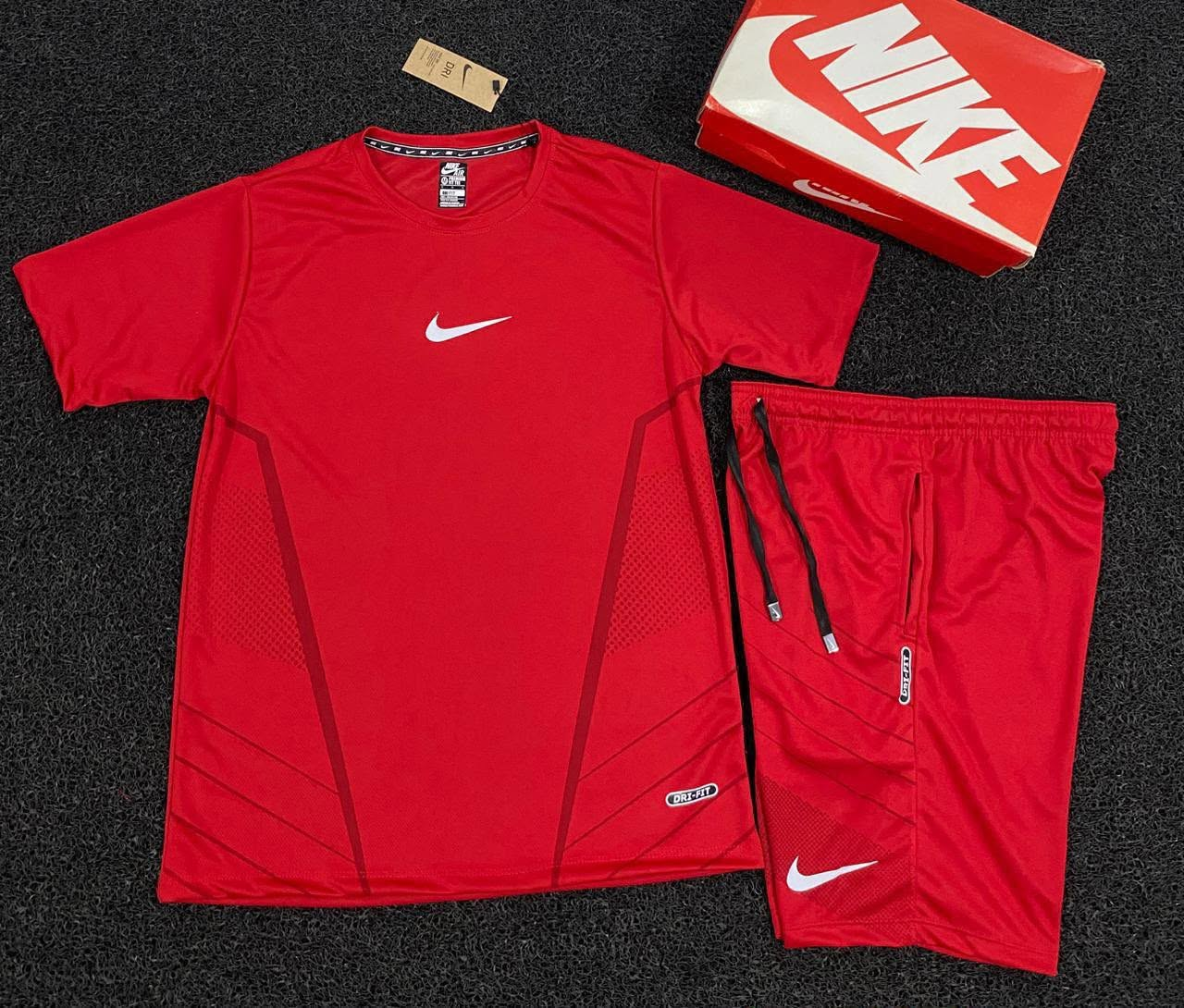 Conjunto Desportivo Nike Dri-FIT Vermelho
