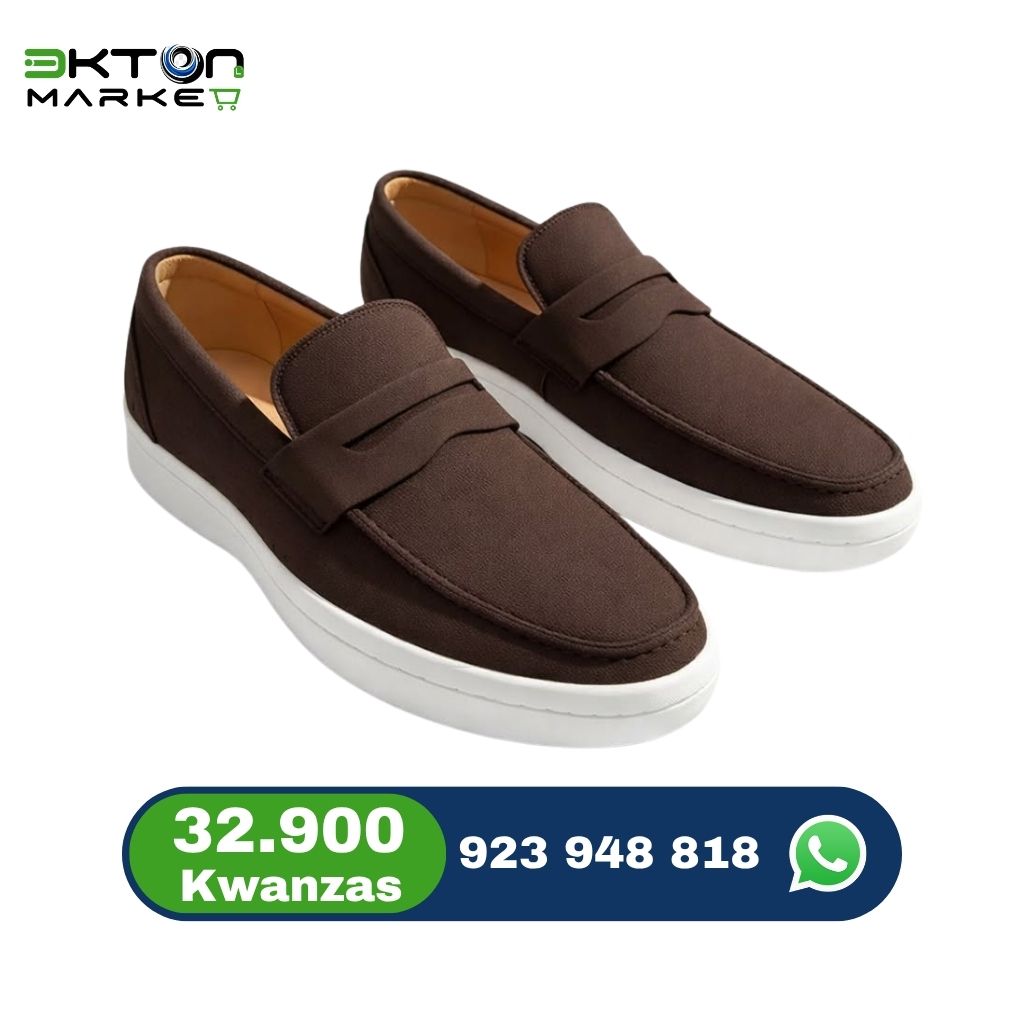 Mocassim Masculino Castanho Casual