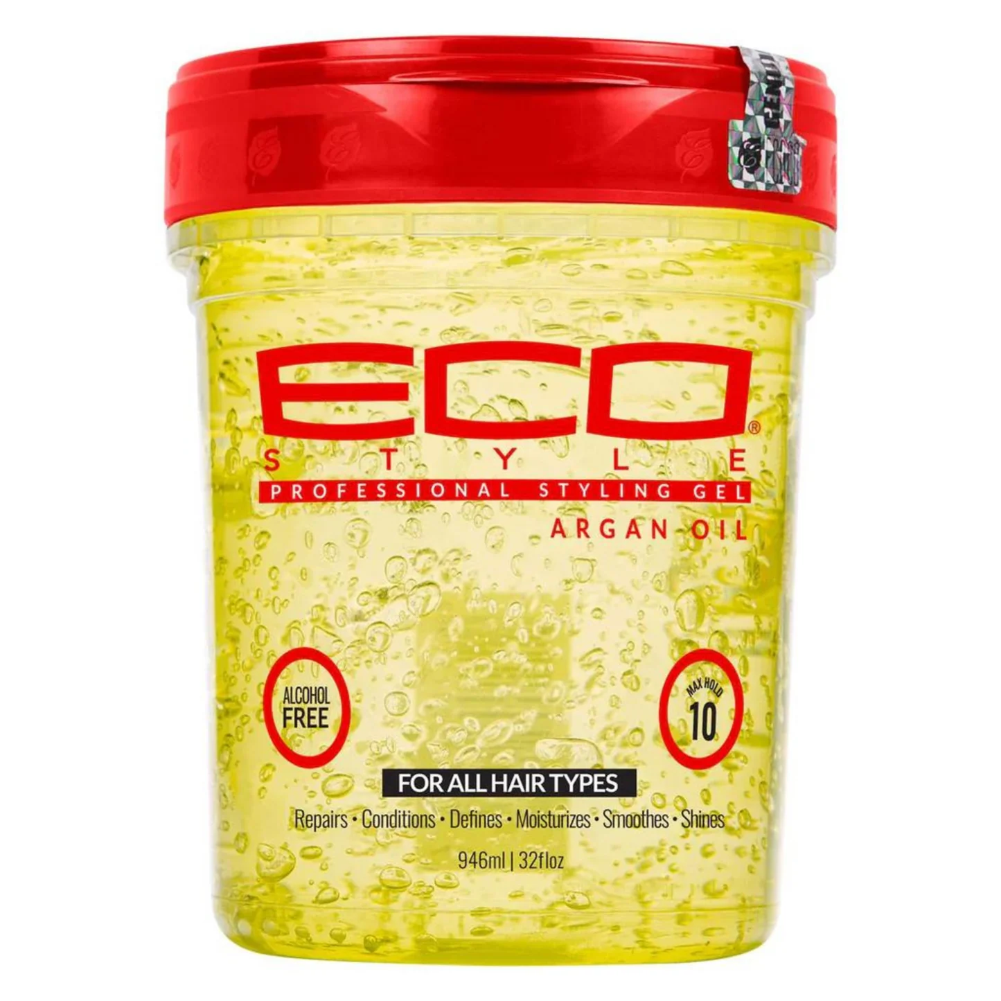 Eco Style Professional Styling Gel Coconut Oil 473ml — imagem 3 de 3