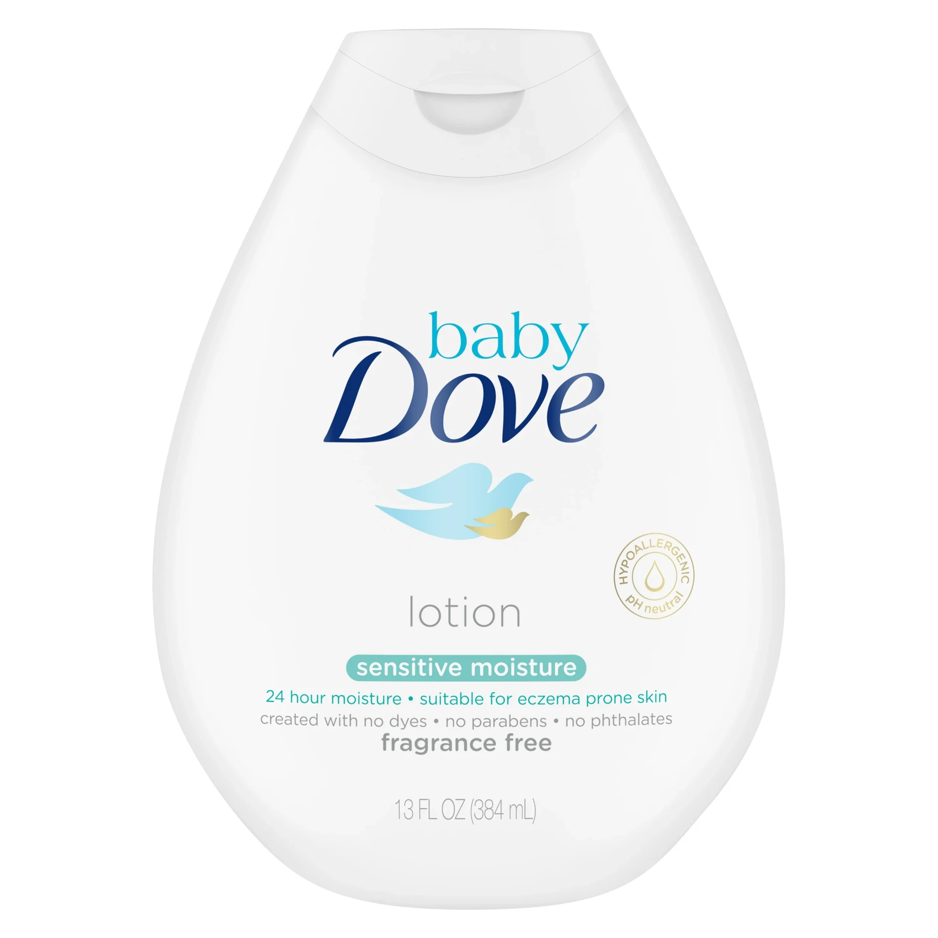 Baby Dove Sensitive Moisture Loção 384ml