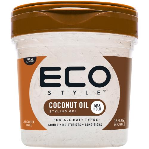 Eco Style Professional Styling Gel Coconut Oil 473ml — imagem 2 de 3